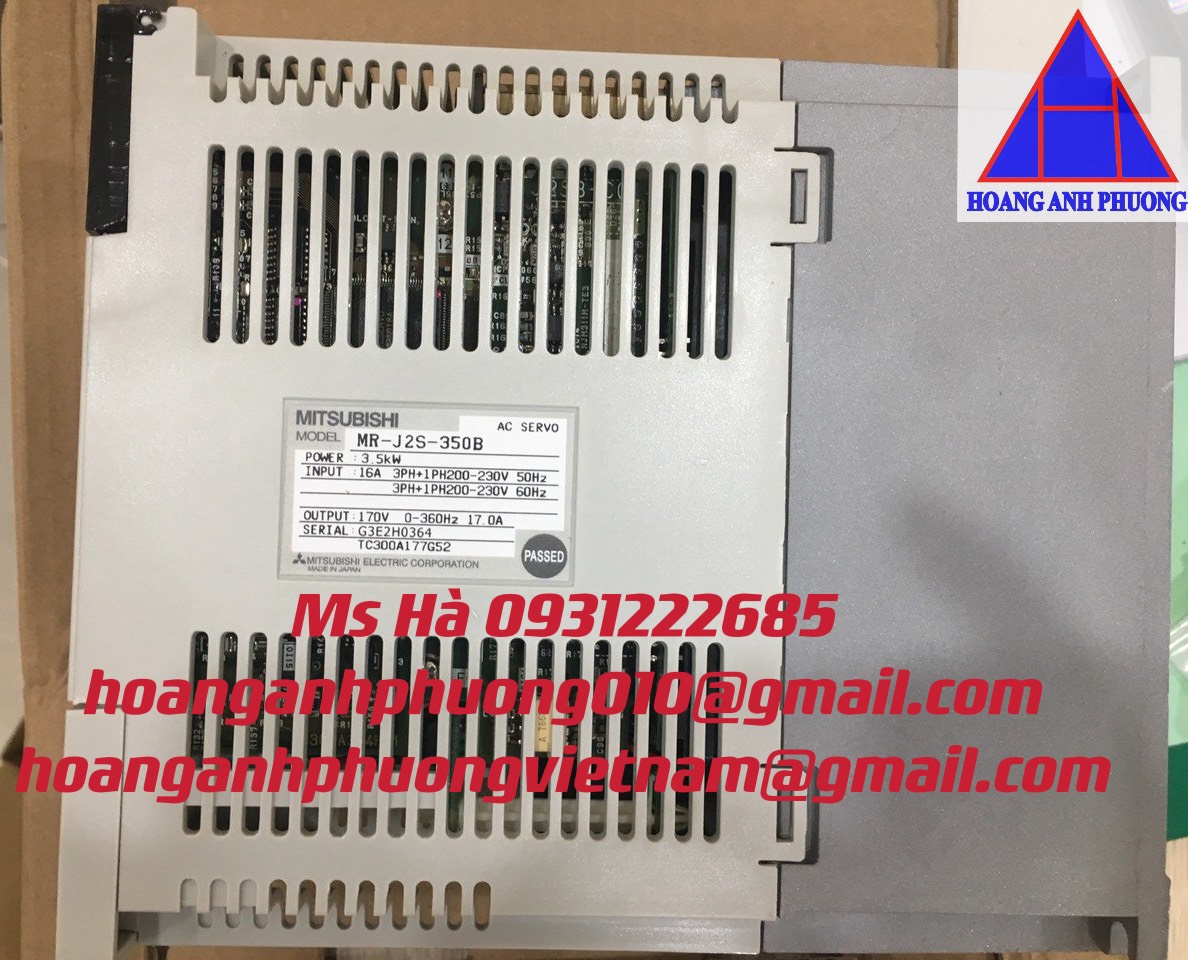 Bộ điều khiển MR-J2S-350B mitsubishi - Công Ty Hoàng Anh Phương