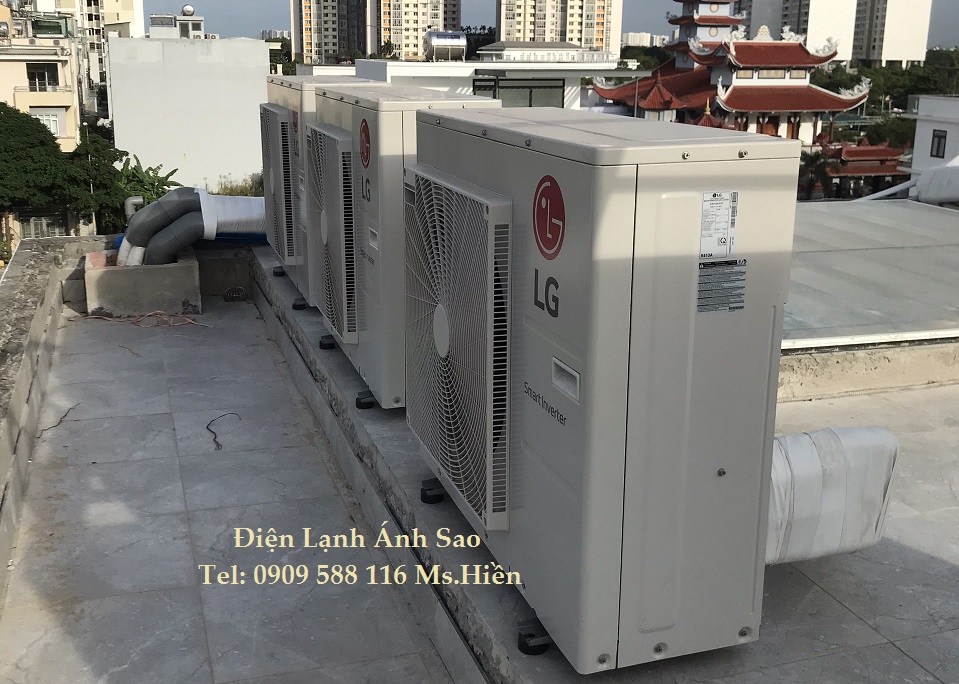 Máy lạnh âm trần LG - Cassette tròn 360 độ - Inverter Gas R32