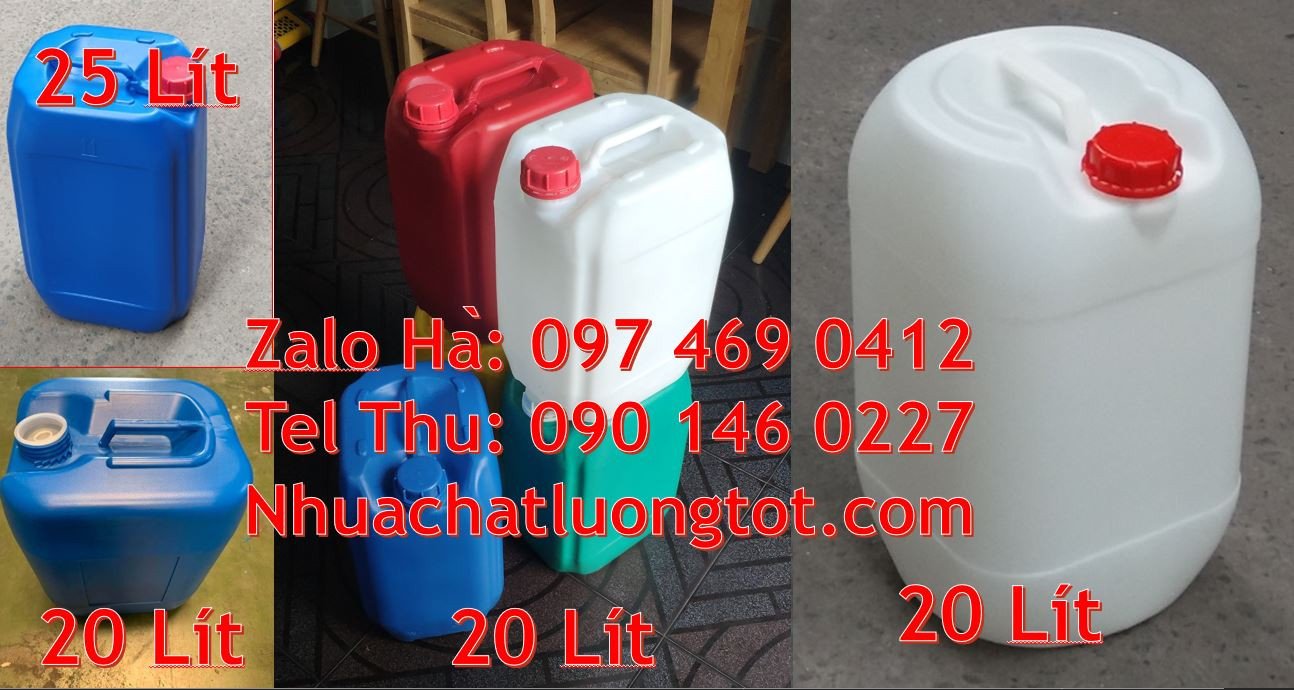 can nhựa xanh 20l đựng  rượu,can nhựa 25l đựng hóa chất,can nhựa giásĩ
