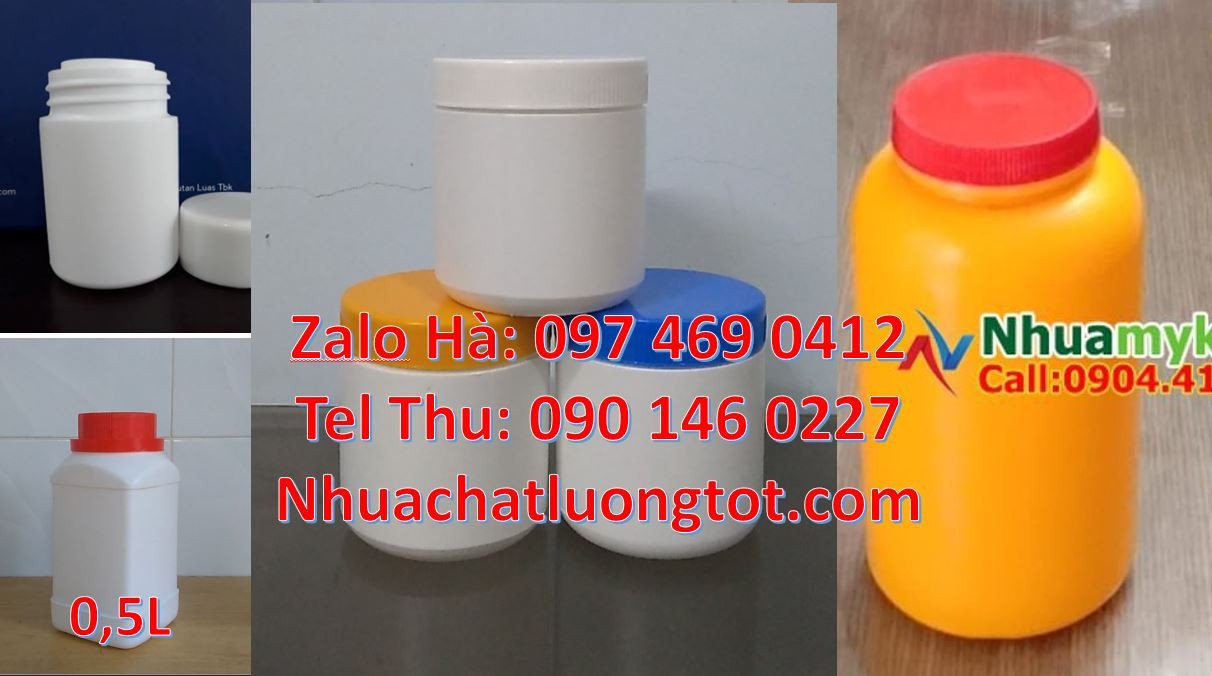 hũ nhựa đựng thực phẩm,hũ nhựa đựng dung dịch chất lỏng,hũ nhựa trắng