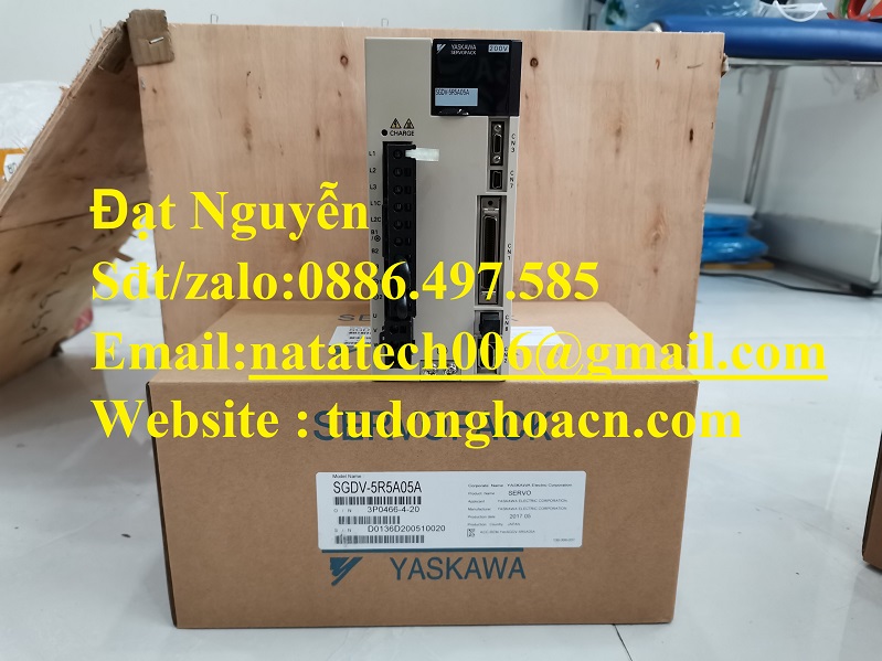 SGDV-5R5A05A bộ driver điều khiển chính hãng tiêu chuẩn Yaskawa mới