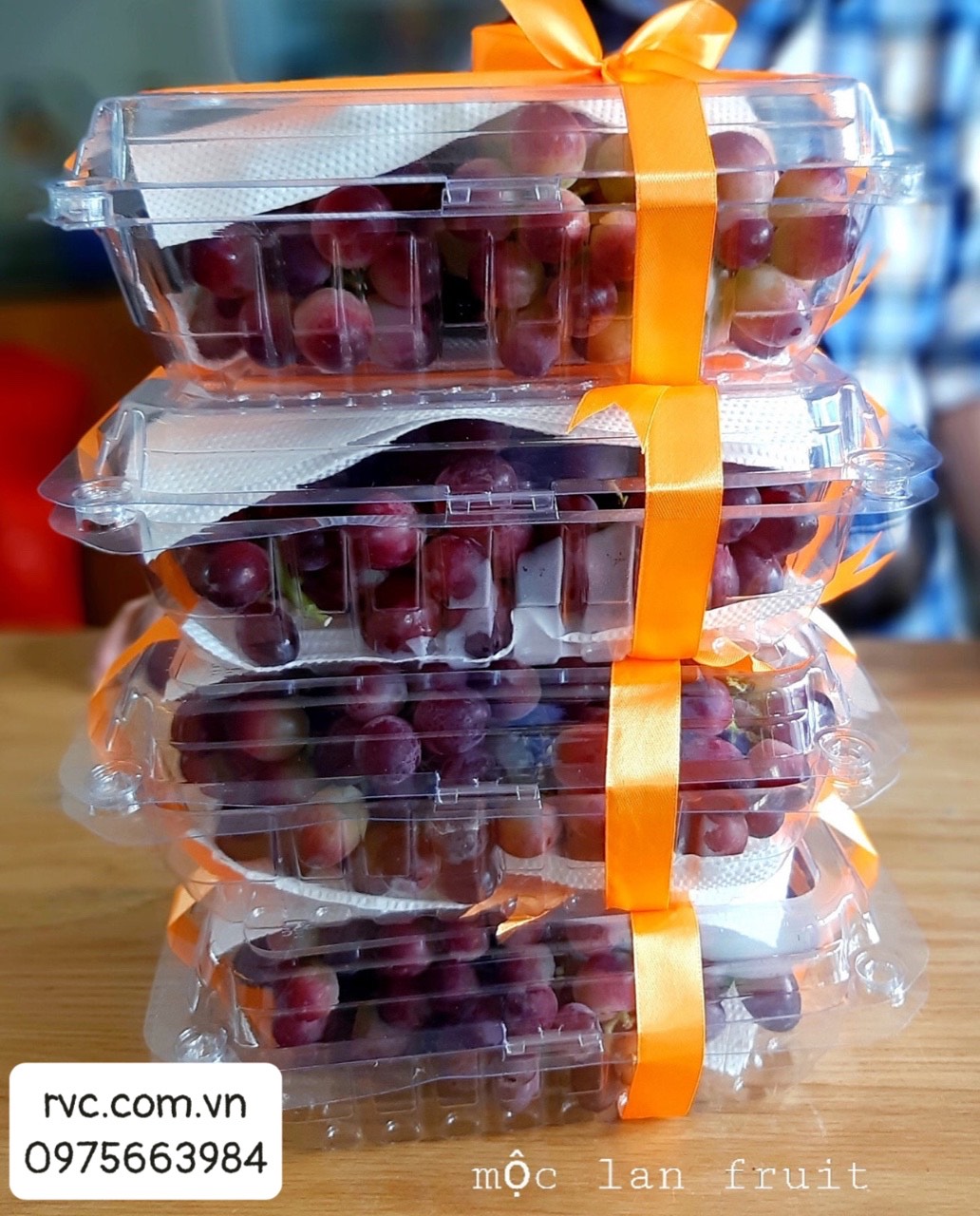 Giải pháp bảo quản nho hiệu quả bằng hộp nhựa trái cây