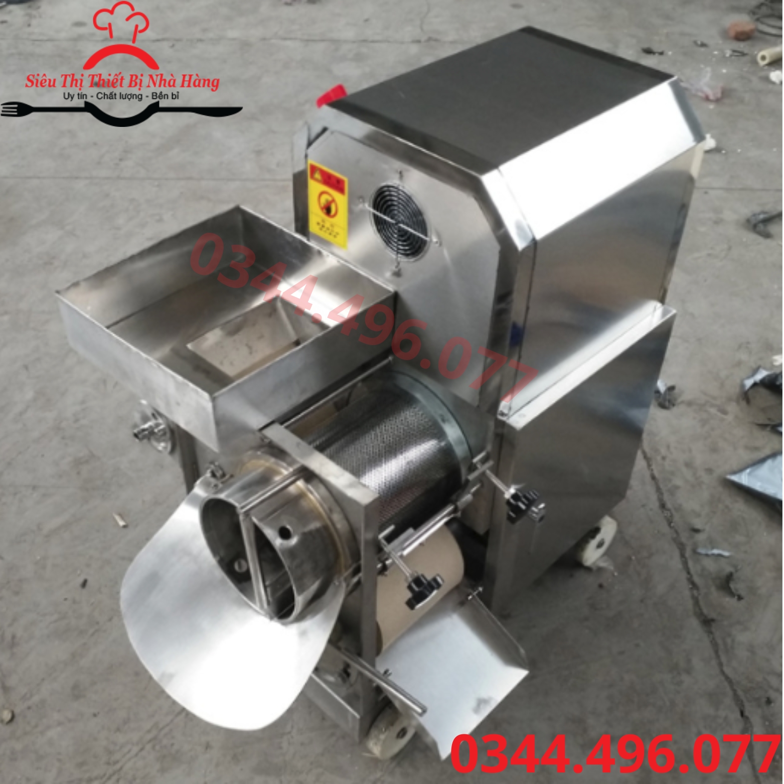 Máy tách xương cá, cua, tôm- máy lọc xương cá chính hãng