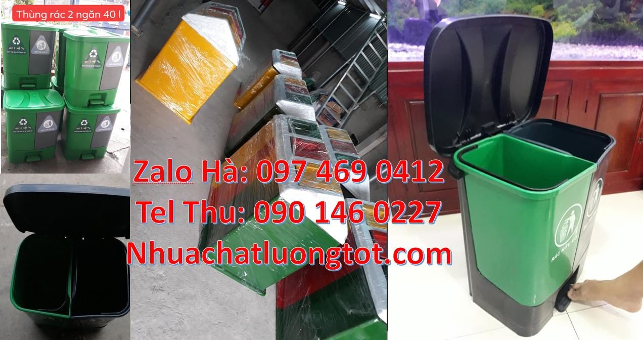 thùng rác 3 ngăn 3 màu giá rẻ,thùng rác 2 ngăn có nắp đậy,thùng rác rẻ