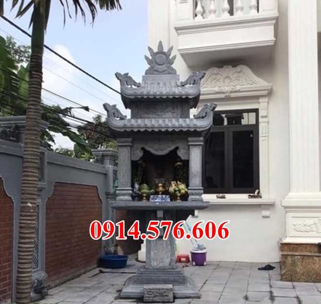 81 Mẫu miếu thờ thần linh ngoài trời bằng đá đẹp bán tại cà mau am thờ
