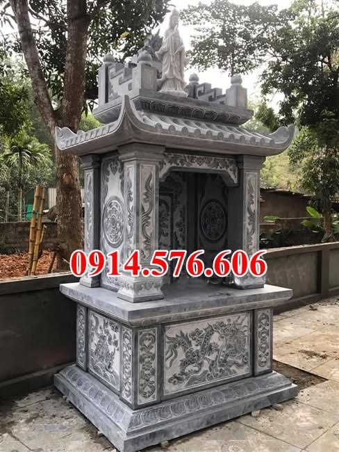 87 Mẫu miếu thờ thần linh ngoài trời bằng đá đẹp bán tại TP HCM