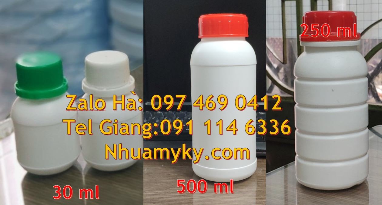 chai nhựa 100ml giá rẻ,chai nhựa hdpe 500ml,chai nhựa 250ml màu trắng