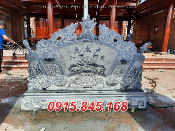14+ thiết kế bình phong nhà mồ bằng đá đẹp bán trà vinh