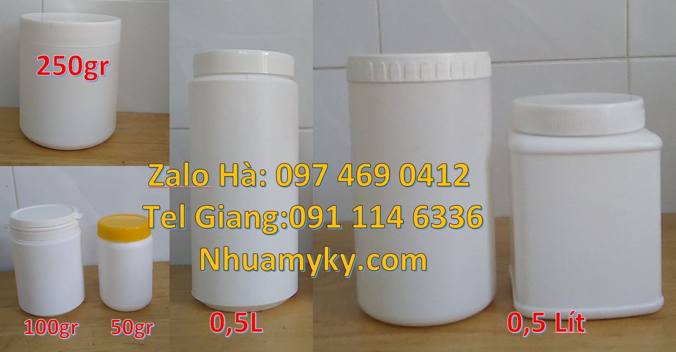 hũ nhựa đựng hóa chất,hũ nhựa đựng thực phẩm,hũ nhựa bánh kẹo giá rẻ