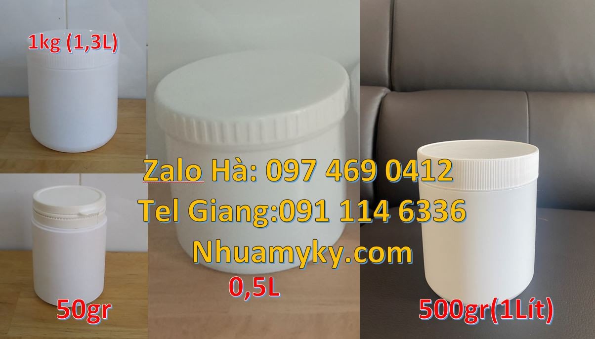 hũ nhựa đựng hóa chất,hũ nhựa đựng thực phẩm,hũ nhựa bánh kẹo giá rẻ