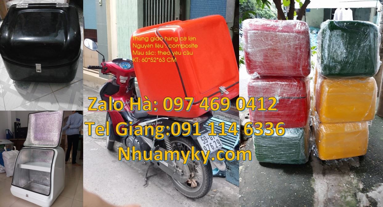 thùng giao đồ ăn nhanh,thùng giao hàng thương mại điện tử,thùng giao