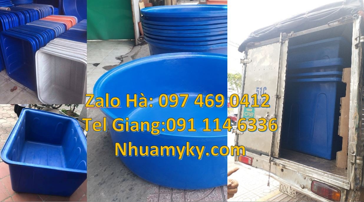 thùng nhựa tròn 2000l,thùng nhựa hình chữ nhật 1200l đựng nước,thùng