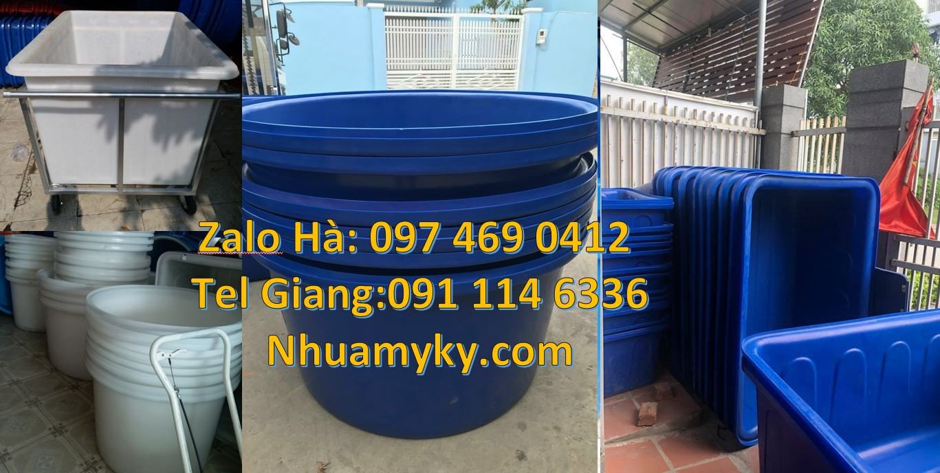 thùng nhựa tròn 2000l,thùng nhựa hình chữ nhật 1200l đựng nước,thùng