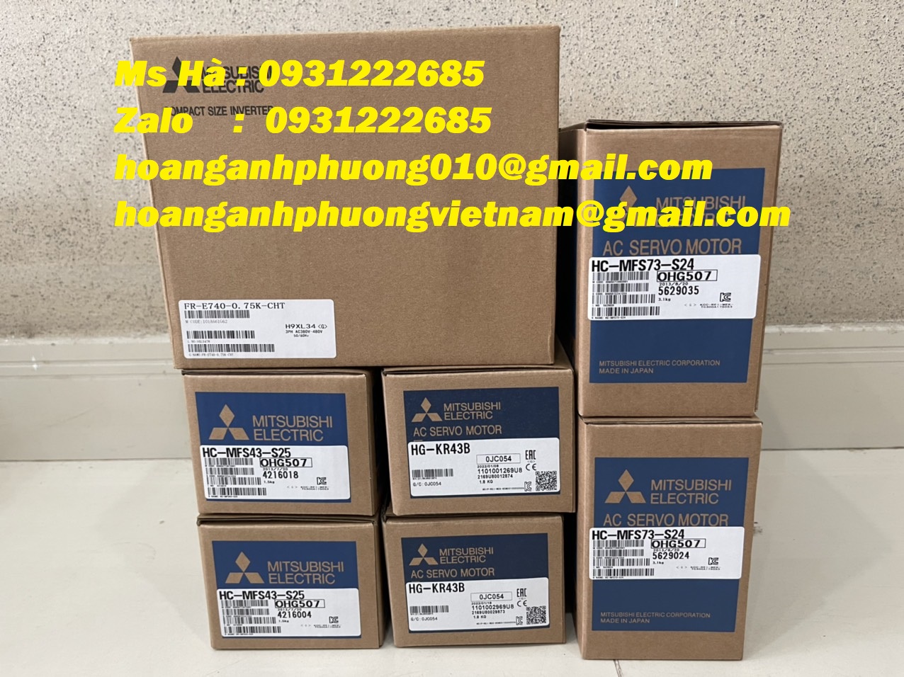 HC-MFS73-S24  động cơ  mitsubishi  bảo hành 12 tháng