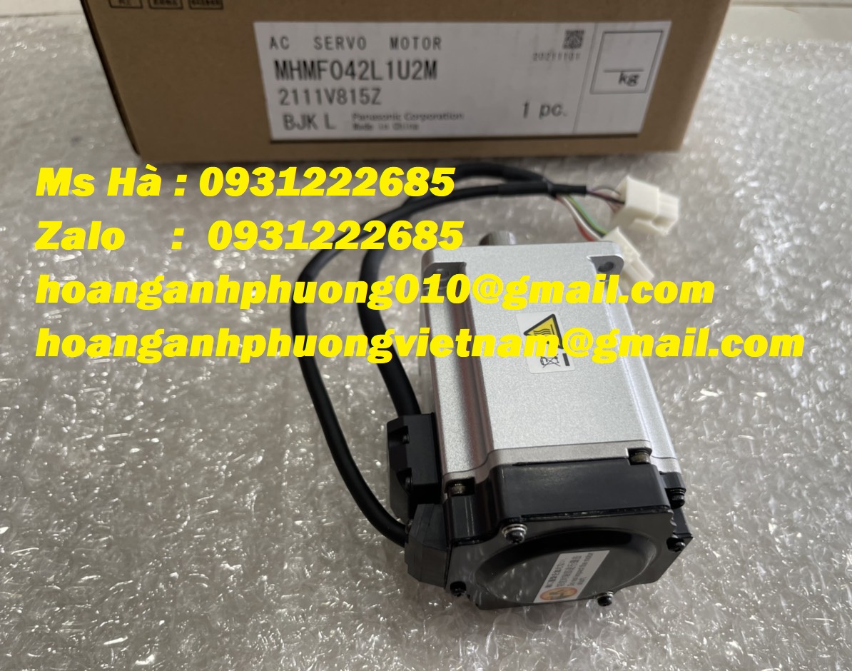 Động cơ servo giá cạnh tranh dòng panasonic MHMF042L1U2M