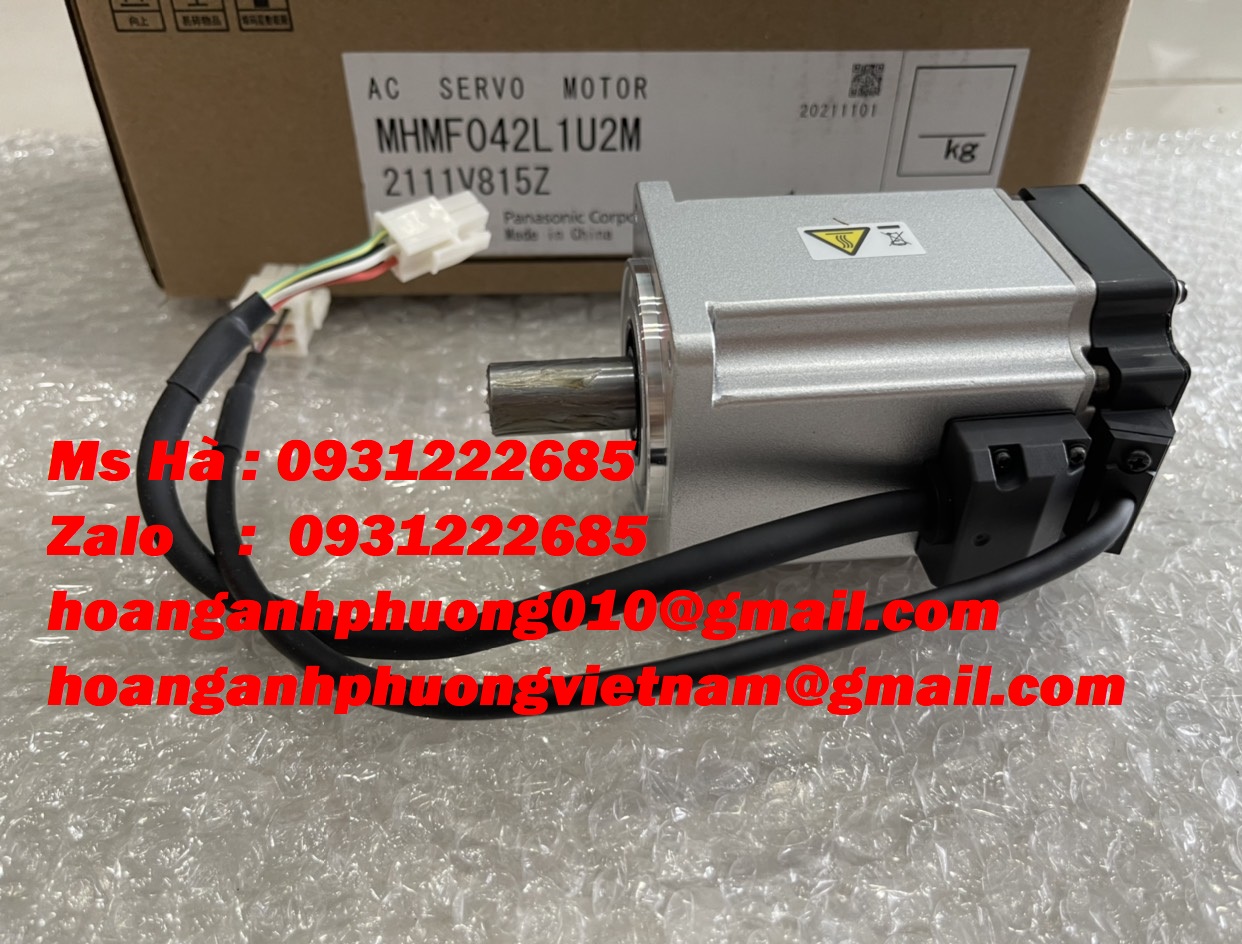Động cơ servo giá cạnh tranh dòng panasonic MHMF042L1U2M