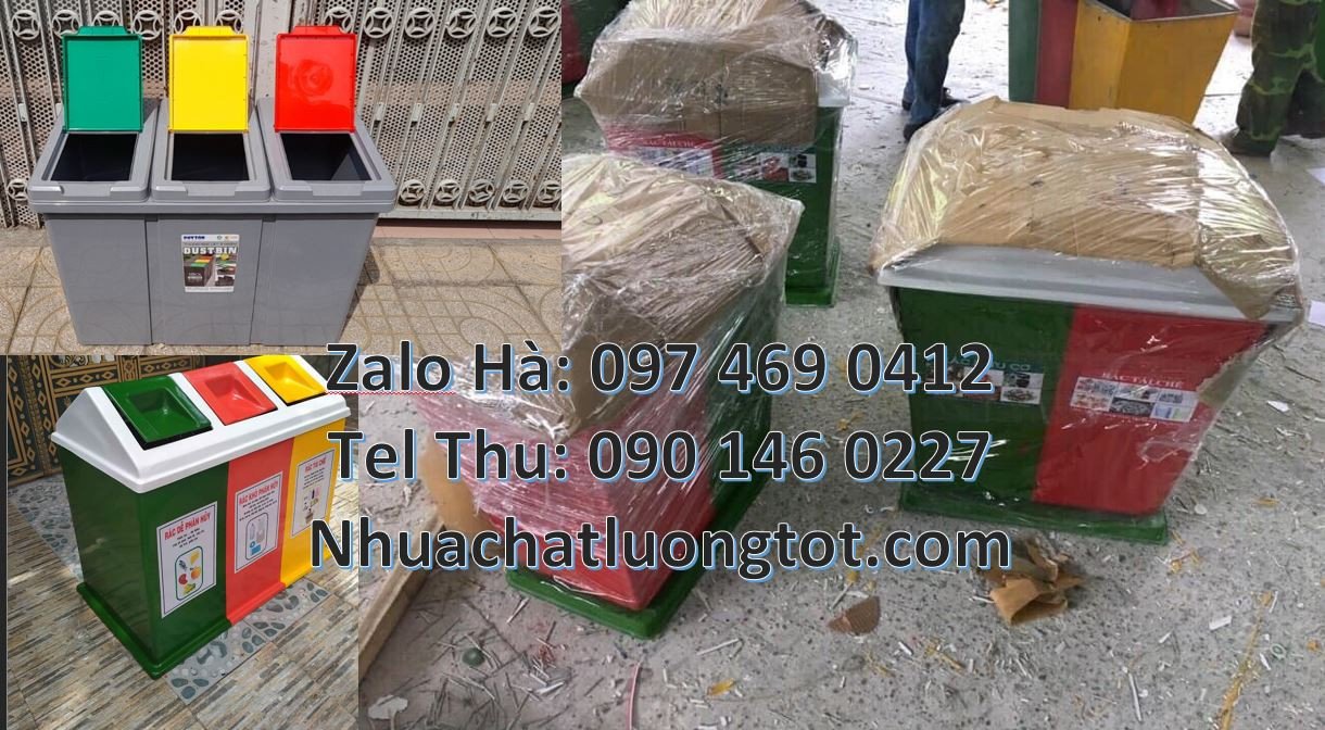 thùng rác 2 ngăn giá rẻ,thùng rác 3 ngăn 3 màu,thùng rác 2 ngăn chân đ