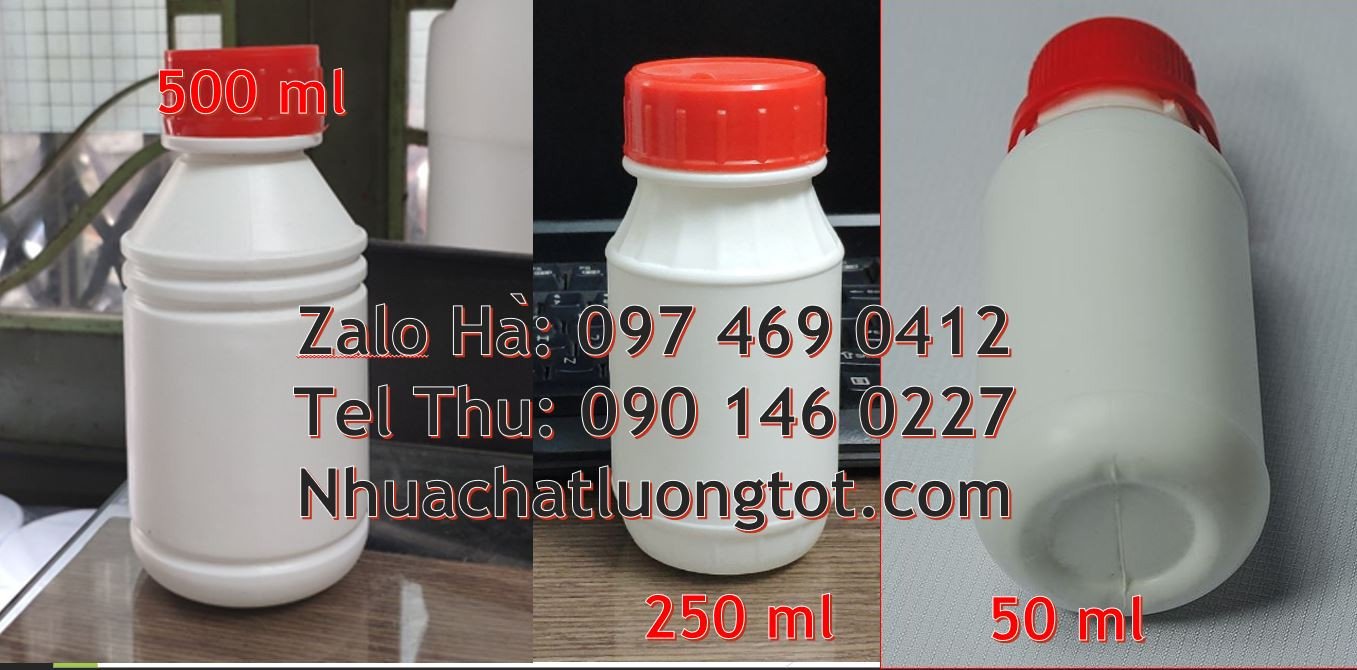 chai nhựa nhỏ hdpe 500ml.chai nhựa 300ml đựng dầu ăn,chai nhựa 50ml rẻ