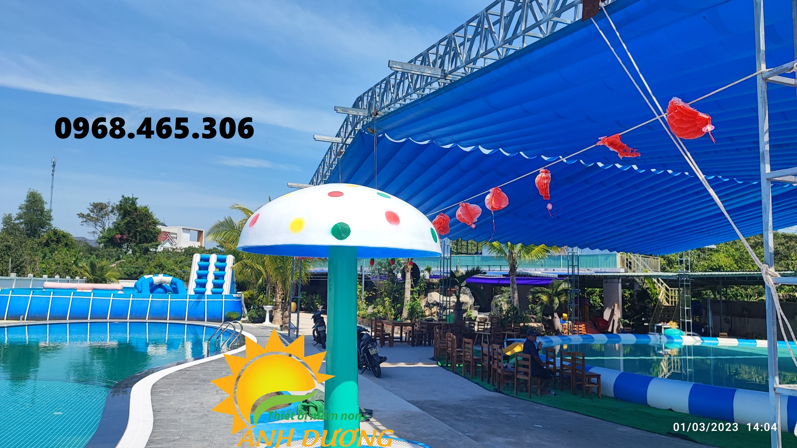 Cầu trượt hồ bơi, máng trượt hồ bơi nhiều kích thước
