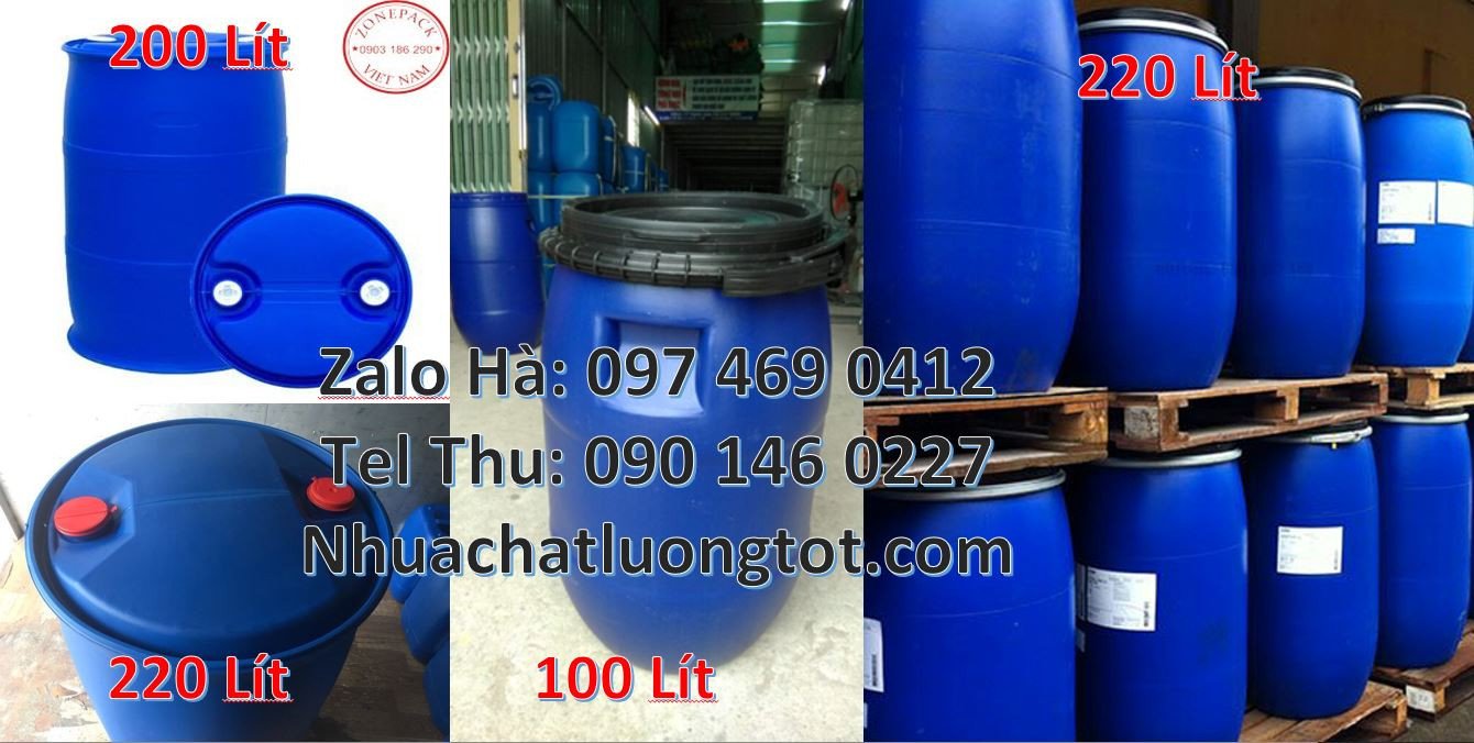 thùng phuy xanh 200l giá rẻ,thùng phuy nhựa hdpe 220l.phuy nhựa 100l