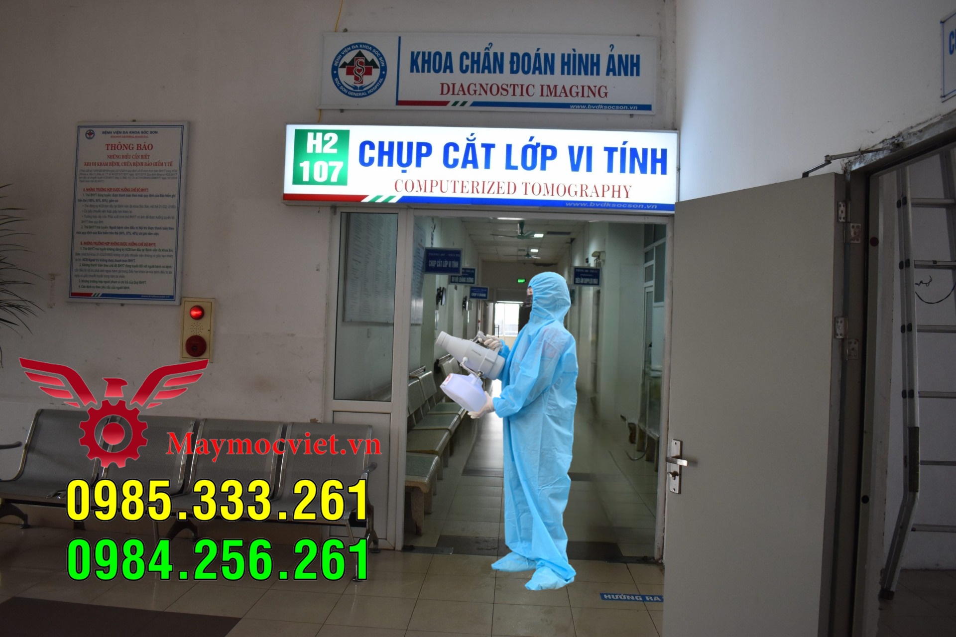 Máy phun thuốc diệt muỗi dùng trong bệnh viện, trạm y tế KS50