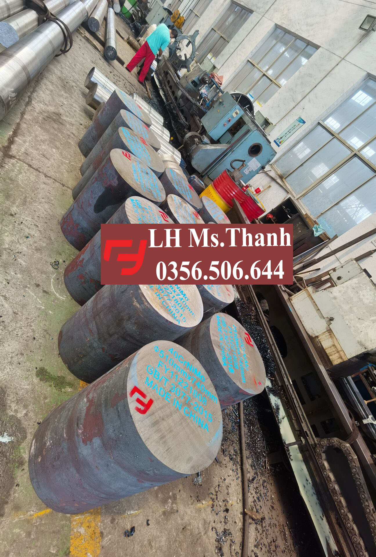 CUNG CẤP THÉP TRỤC RÈN HỢP KIM SCM440, SCR420, SCM418, SCM435