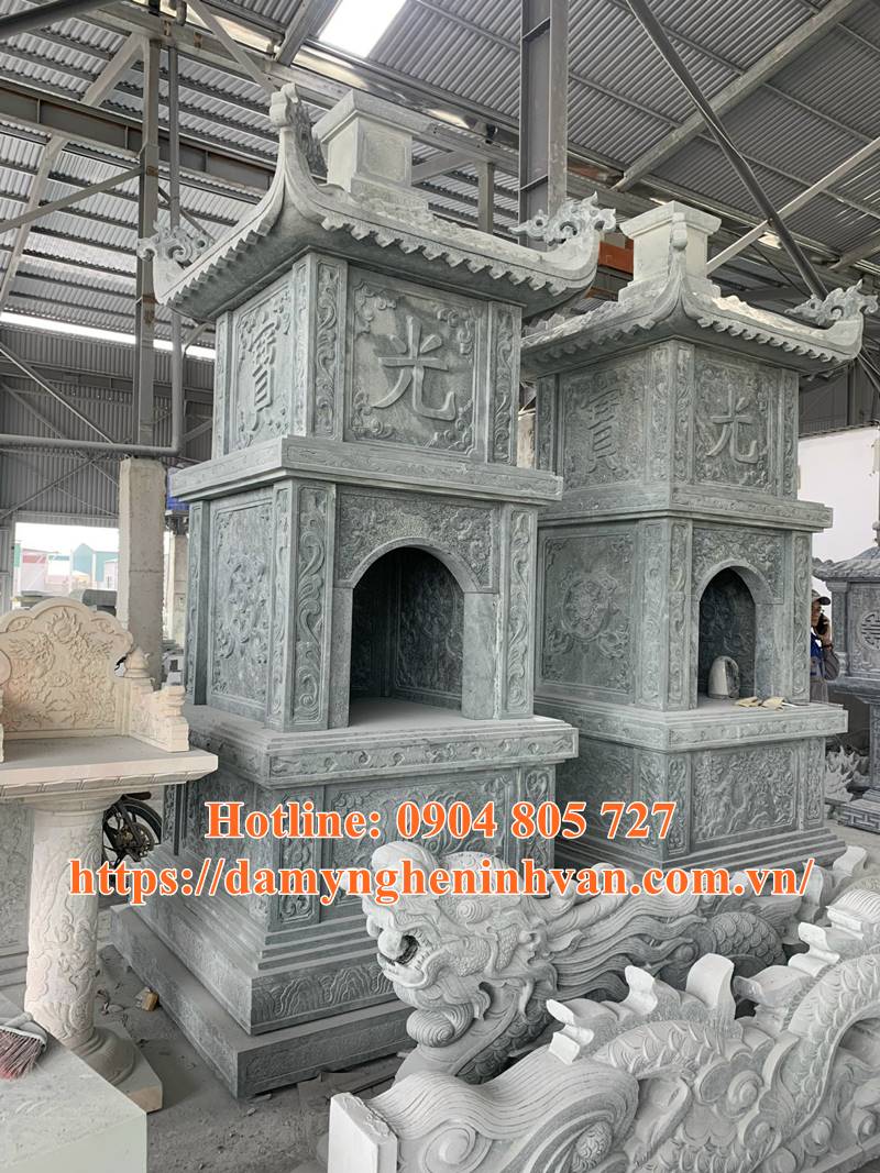 Mẫu tháp thờ cốt bán tại Sài Gòn.