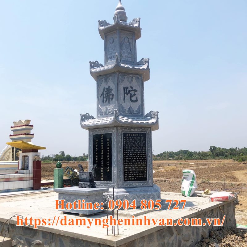 Mẫu tháp thờ cốt bán tại Sài Gòn.