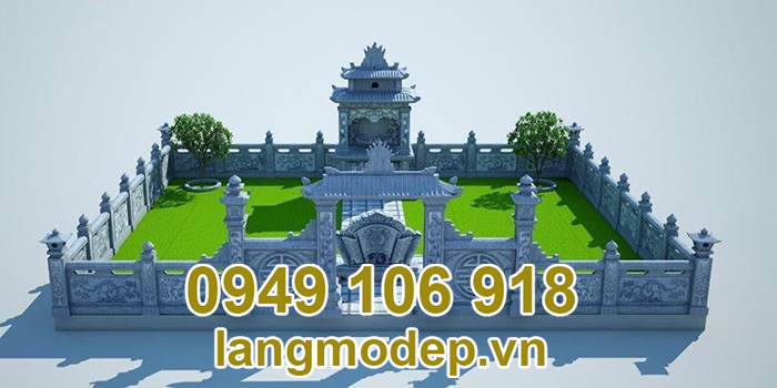 Bản vẽ thiết kế cổng đá chuẩn phong thuỷ