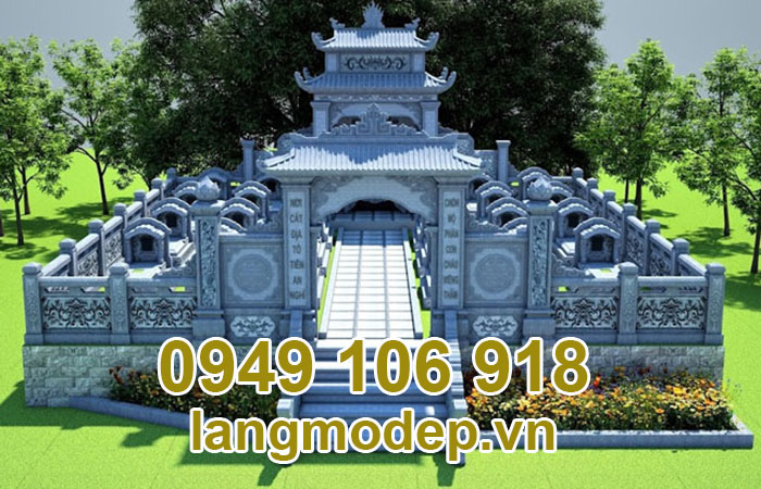 Bản vẽ thiết kế cổng đá chuẩn phong thuỷ