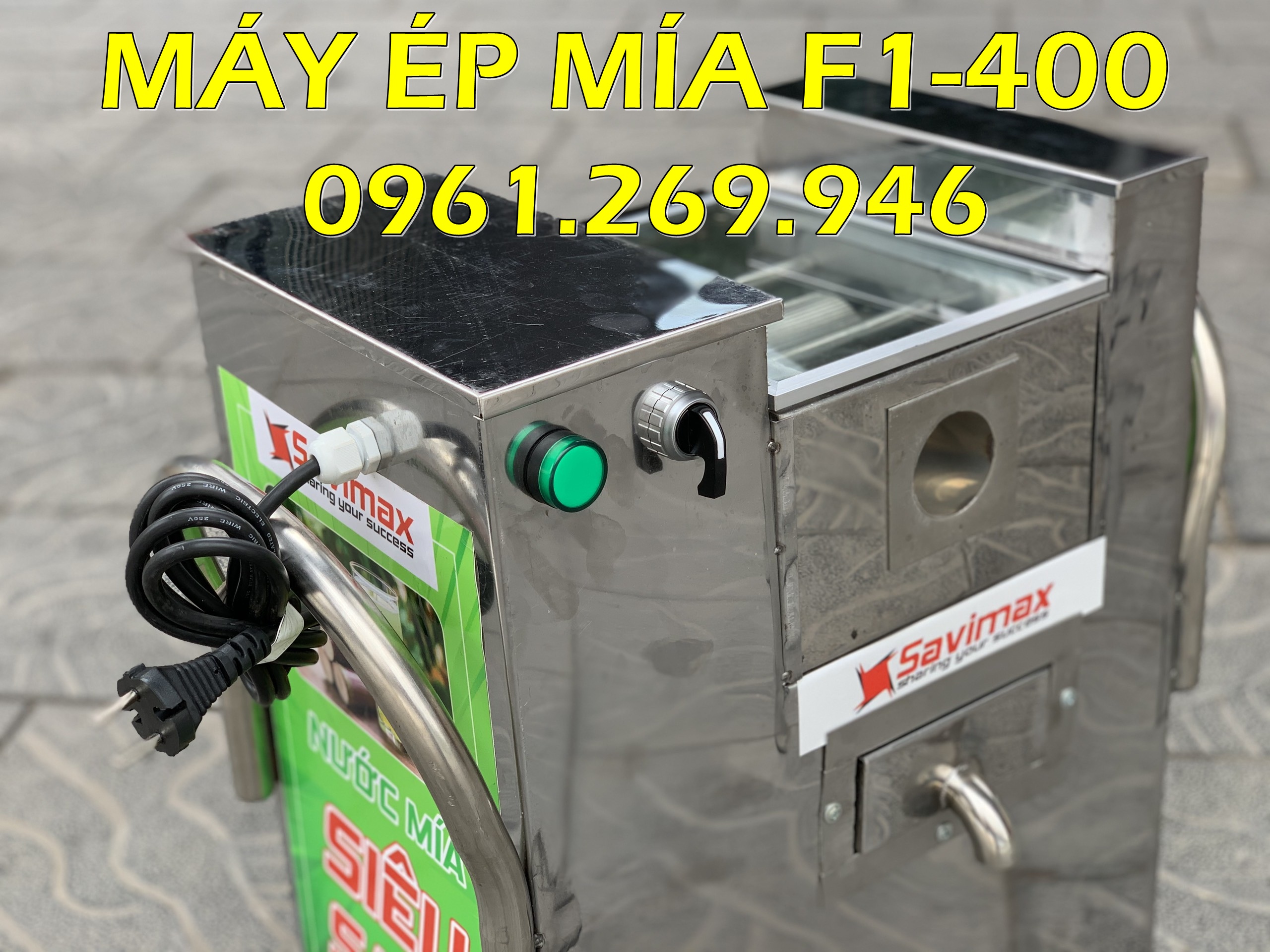 Máy ép nước mía mini F1-400w cho cửa hàng
