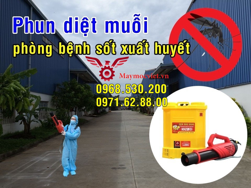 Thiết bị phun thuốc muỗi cho nhà máy , xí nghiệp  cực hiệu quả 2023