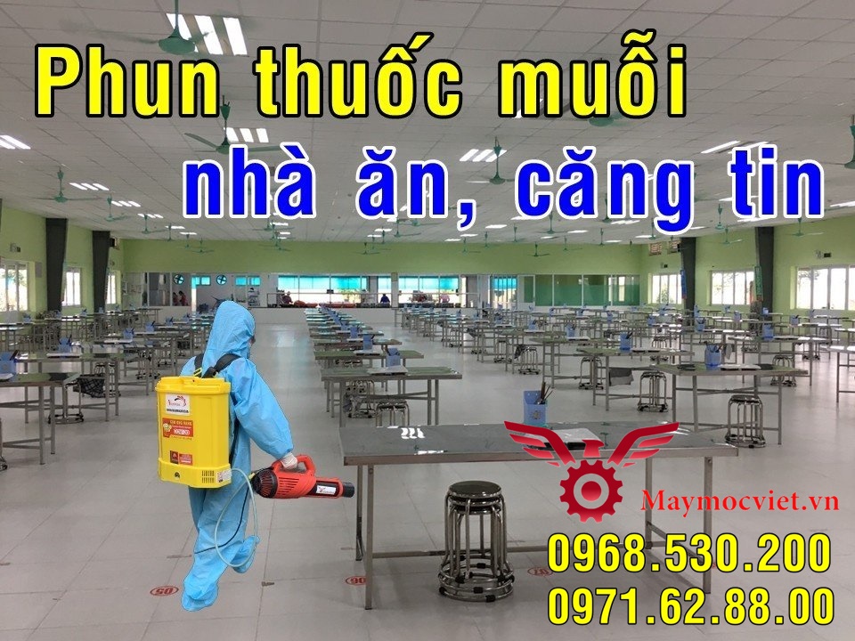 Thiết bị phun thuốc muỗi cho nhà máy , xí nghiệp  cực hiệu quả 2023