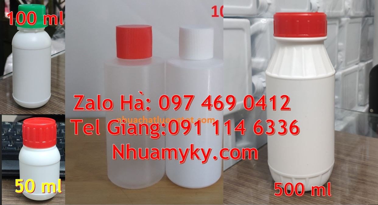 chai nhựa nhỏ đựng dầu nhớt,chai nhựa hdpe 500ml,chai nhựa đựng thuốc