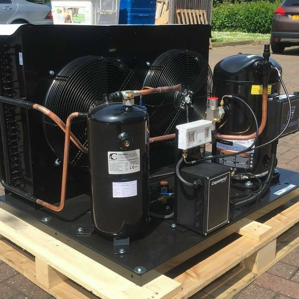 Lên cụm Copeland 13hp ZR160KC-TFD theo nhu cầu khách hàng