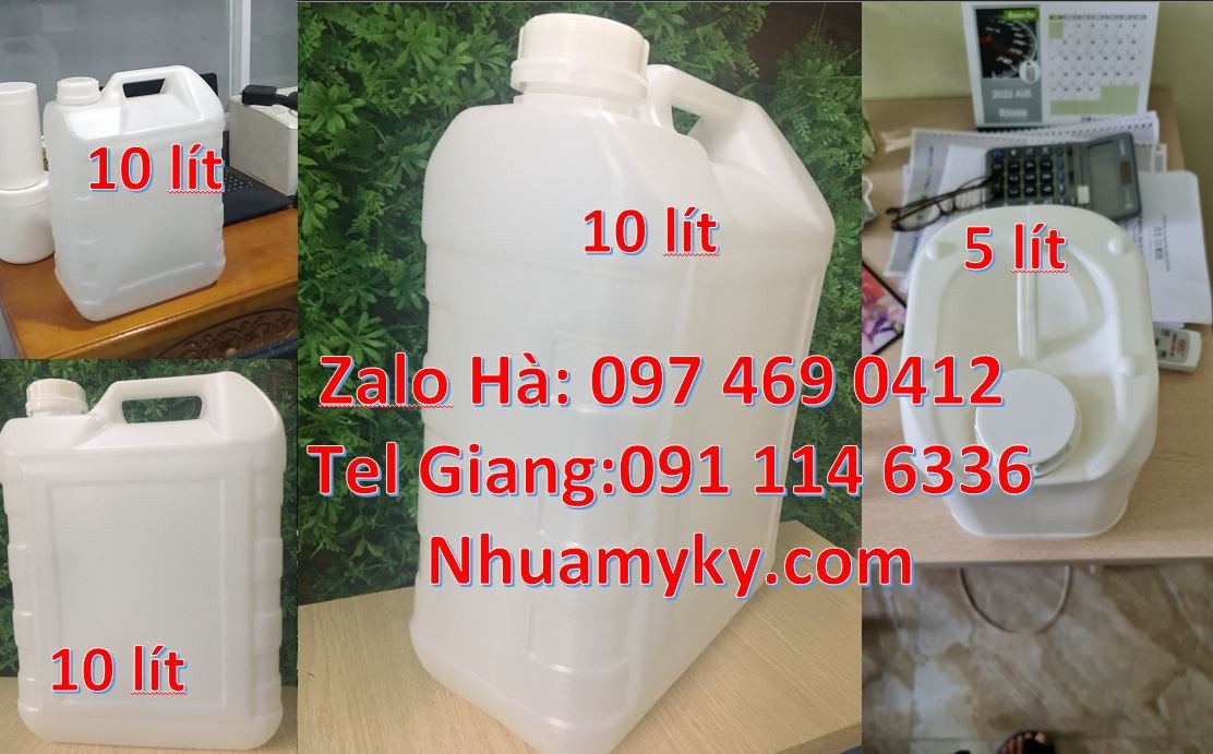 can nhựa nhỏ hdpe màu xanh,can nhựa 5l đựng nước rửa chén,can nhựa tră