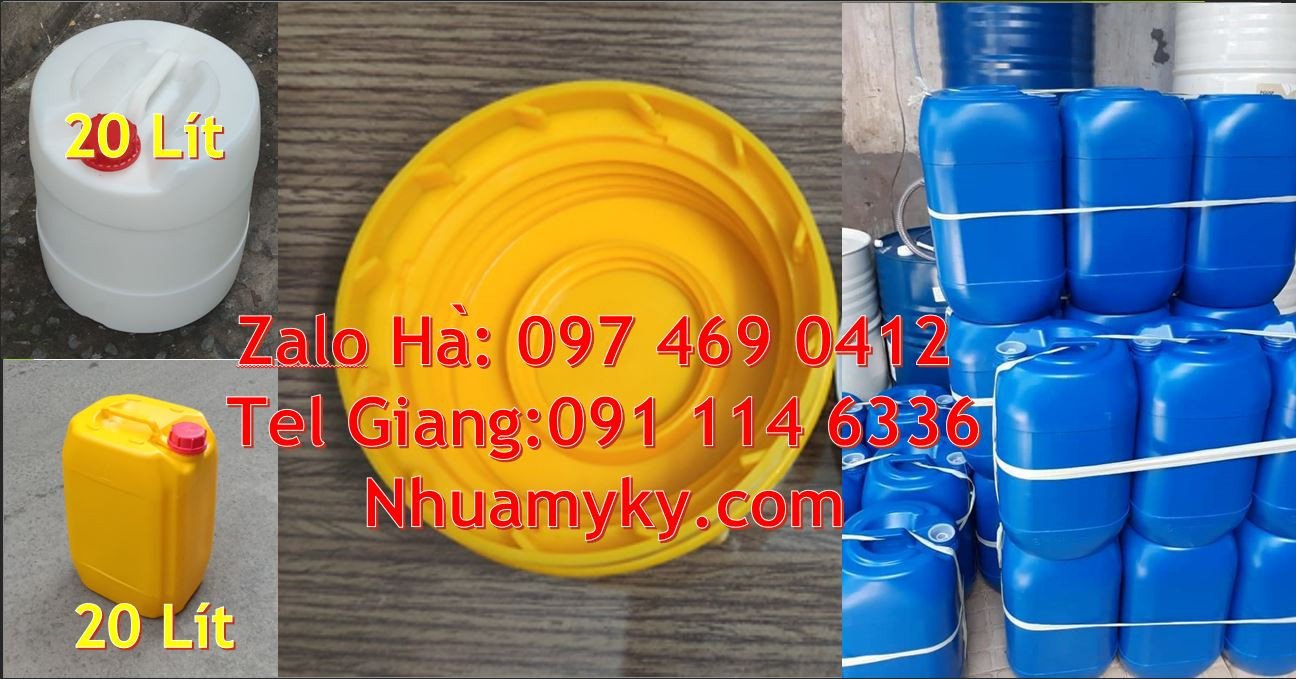 can nhựa lớn 20l màu xanh, can nhựa 30l đựng hóa chất,can nhựa 25l rẻ