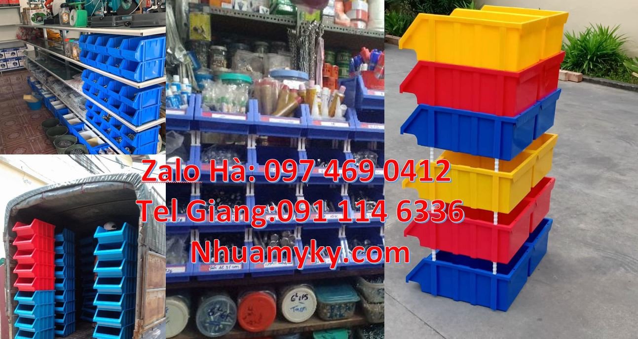 kệ nhựa duy tân giá rẻ,kệ đựng linh kiện ốc vít,kệ nhựa xanh vàng đỏ