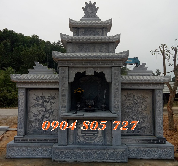 Am thờ cốt hũ tro cốt bằng đá đẹp bán tại Vĩnh Long