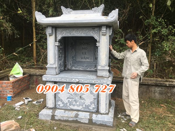Am thờ cốt hũ tro cốt bằng đá đẹp bán tại Vĩnh Long