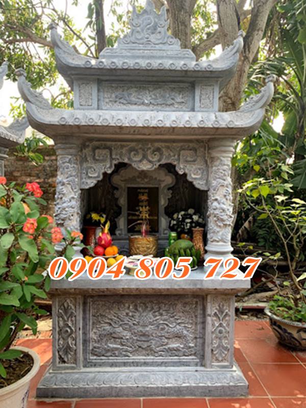 Am thờ cốt hũ tro cốt bằng đá đẹp bán tại Vĩnh Long