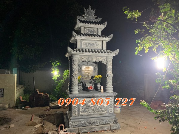 Am thờ cốt hũ tro cốt bằng đá đẹp bán tại Vĩnh Long