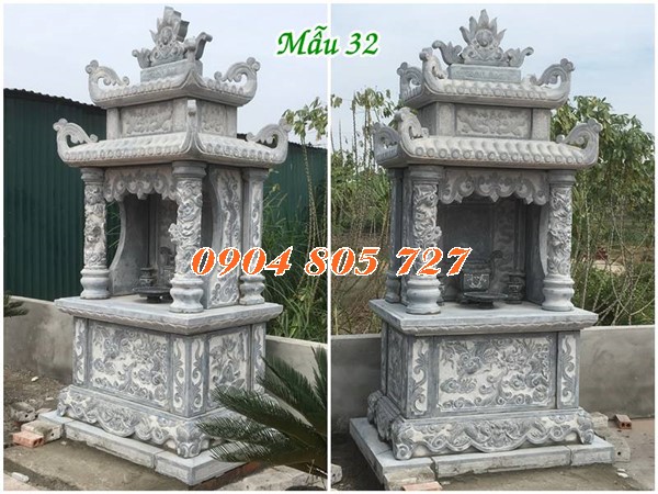 Am thờ cốt hũ tro cốt bằng đá đẹp bán tại Vĩnh Long