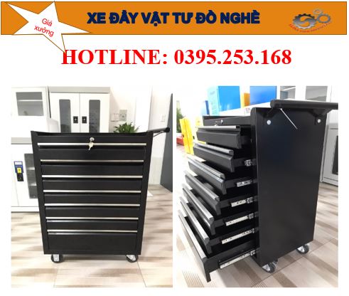 Xe đẩy dụng cụ đồ nghề 7 ngăn model 8405