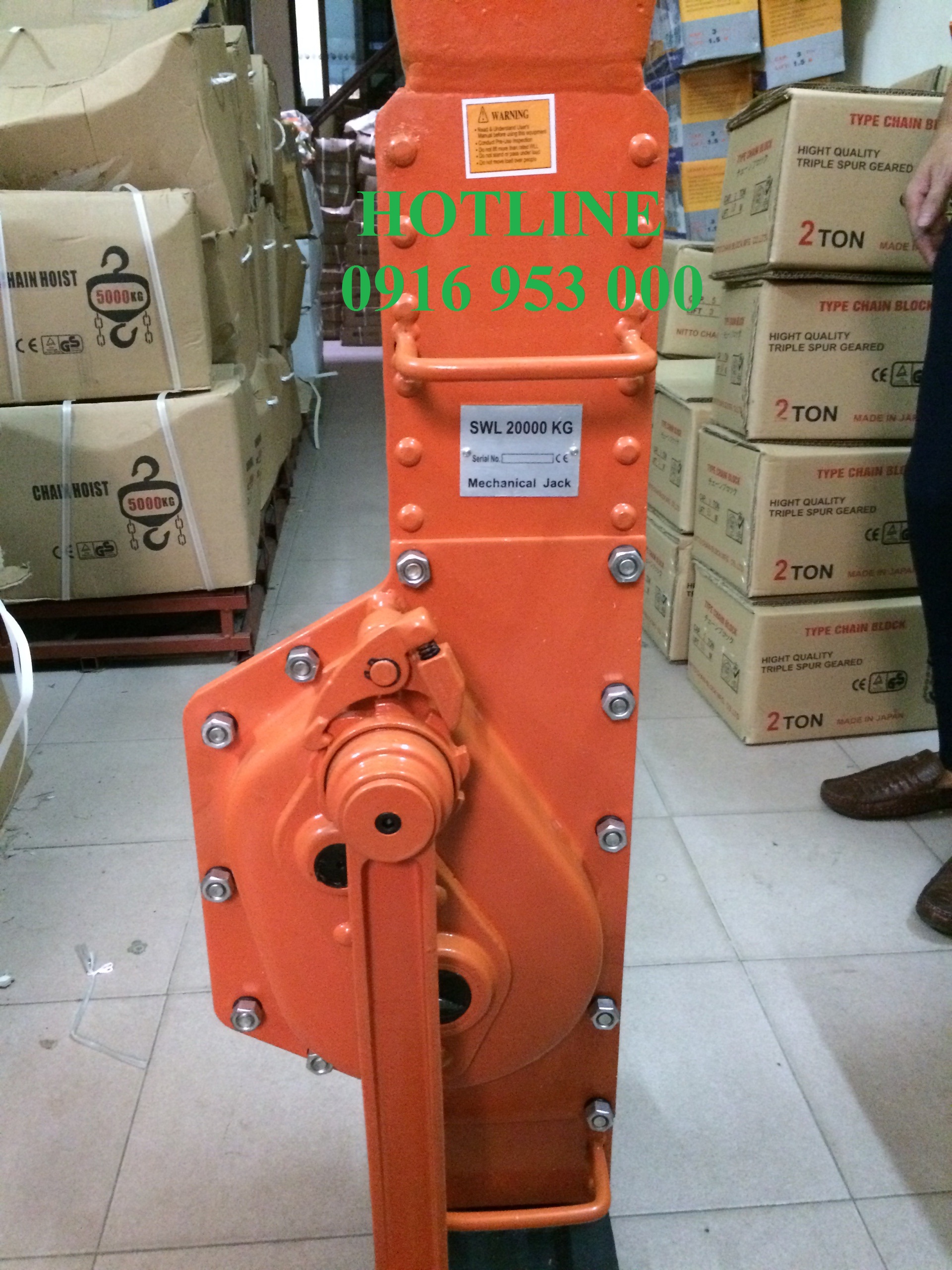 KÍCH QUAY TAY 2 TẤN KAWASAKI - 0916 953 000