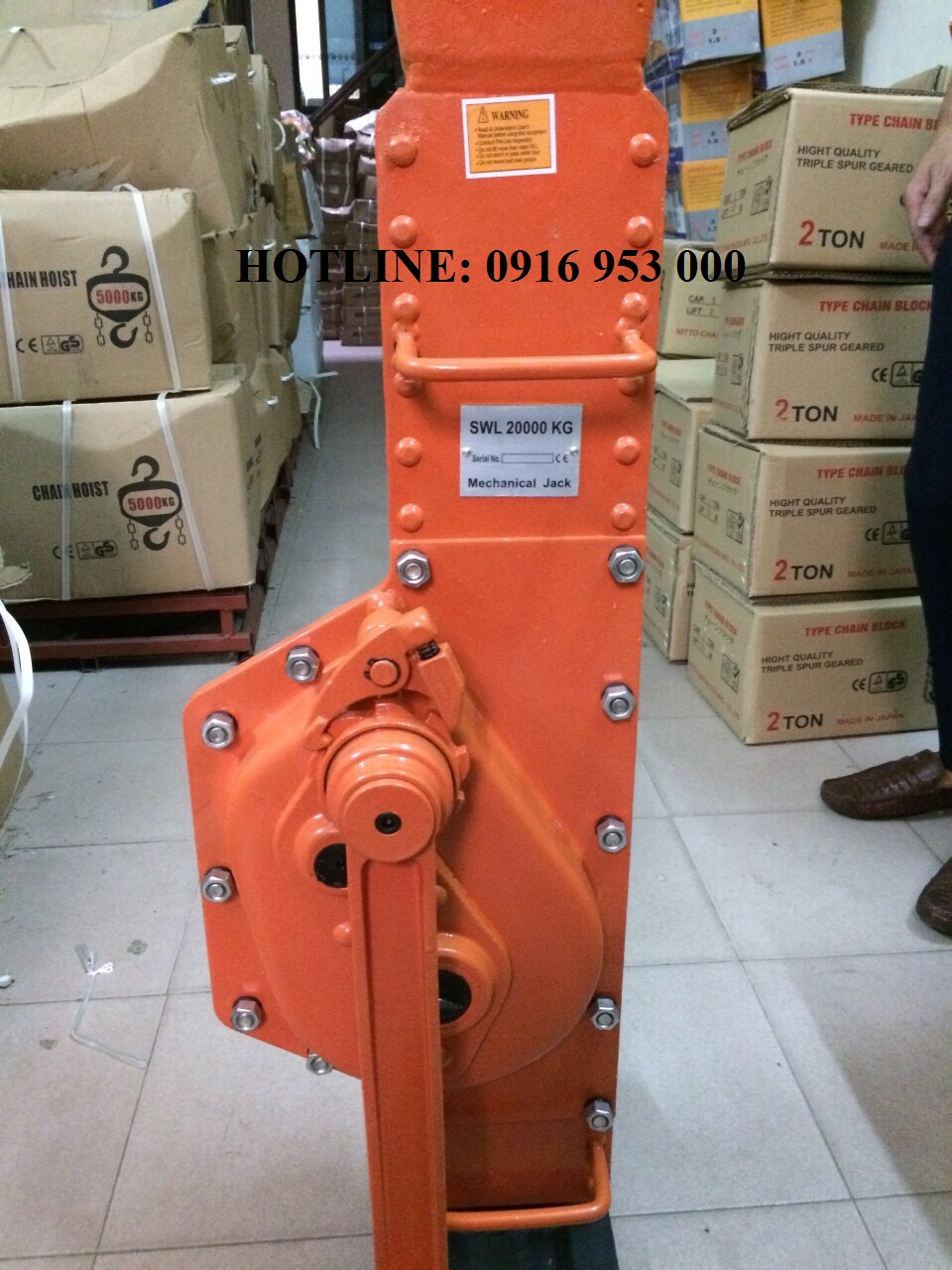 KÍCH QUAY TAY 2 TẤN KAWASAKI - 0916 953 000