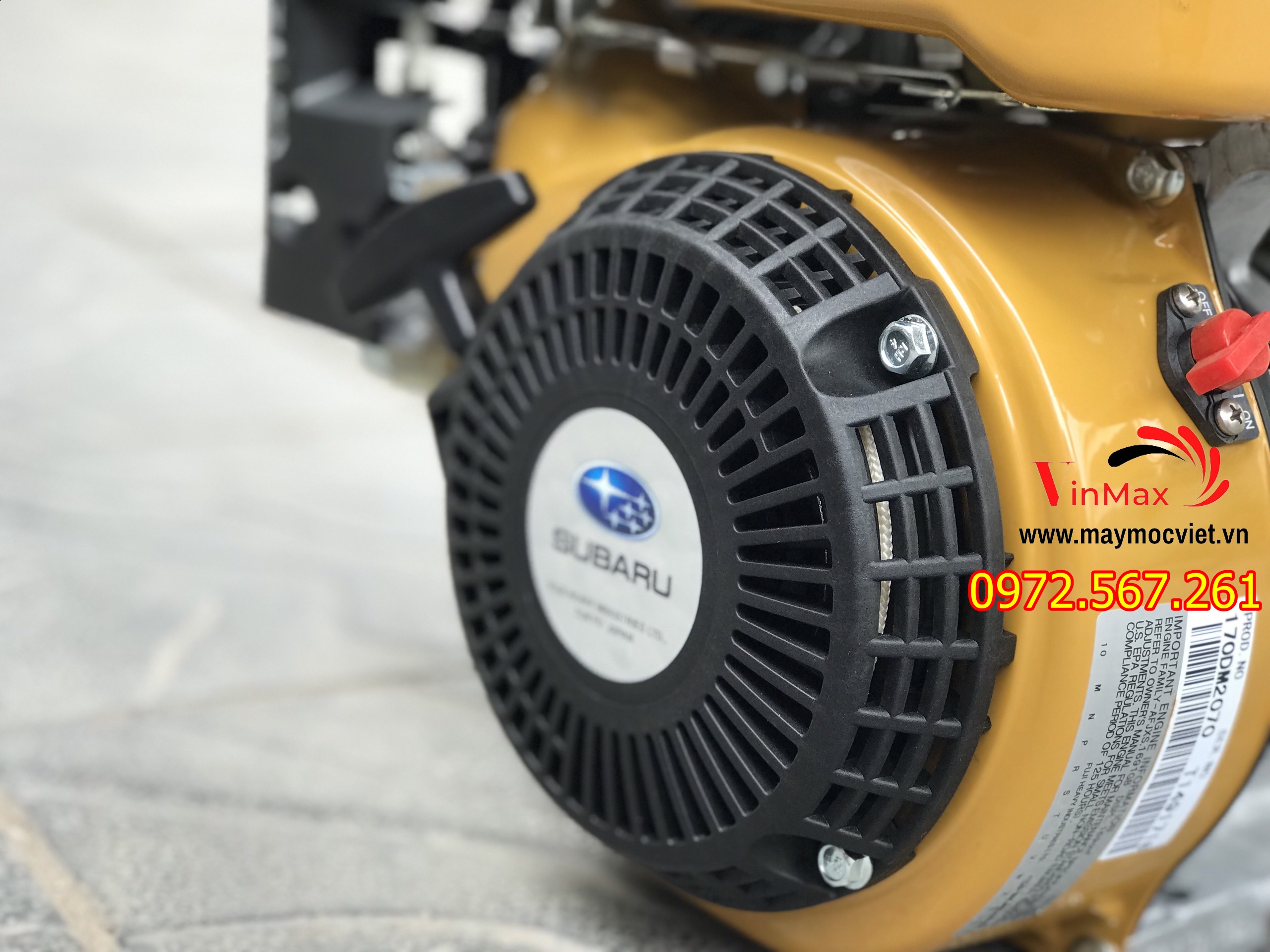 Đọng cơ nổ Subaru EX17 [6hp] sử dụng xăng