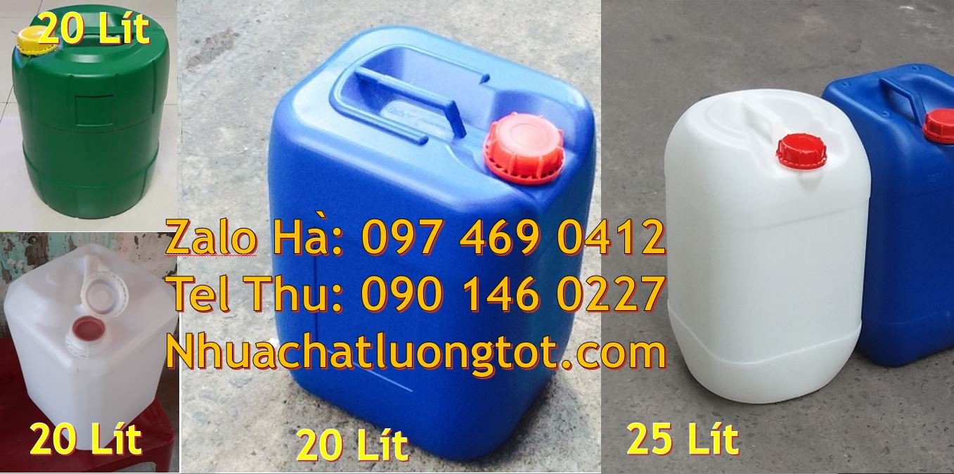 can nhựa xanh 25l hdpe,can nhựa 20l đựng dung dịch chất lỏng.can nhựa