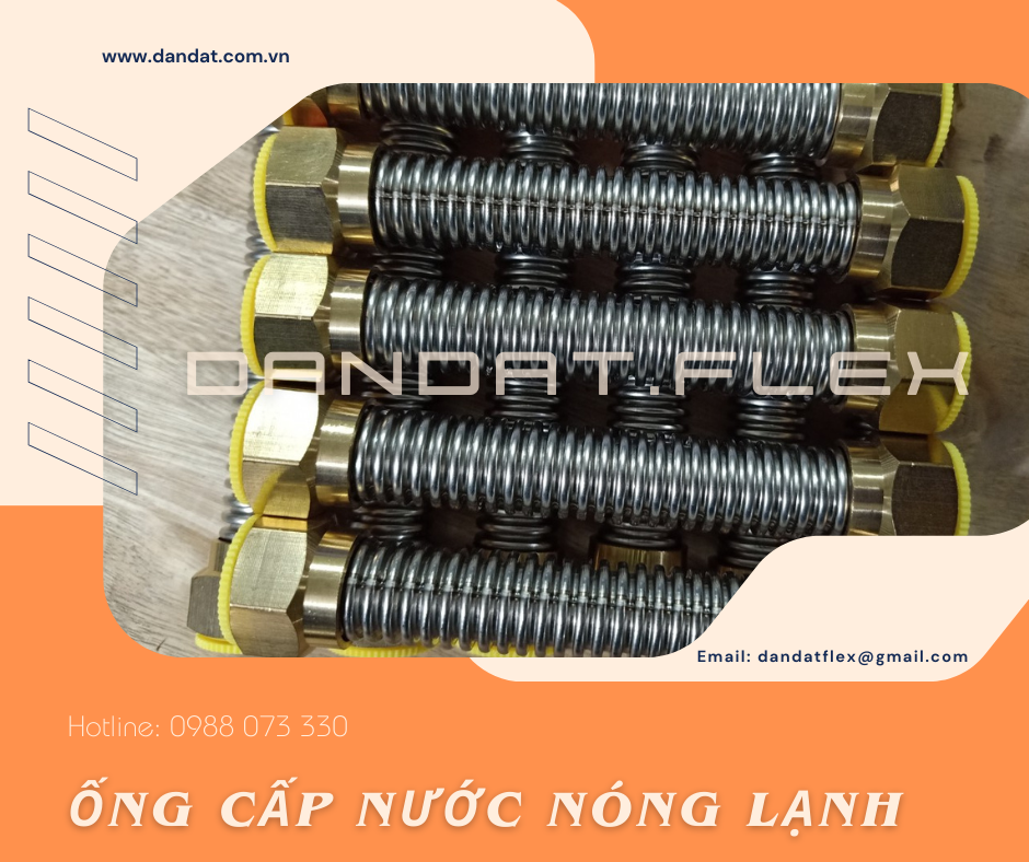 Dây Dẫn Nước Inox 304-Dây Dẫn Nước Chịu Nhiệt-Dây Cấp Nước Nóng Lạnh