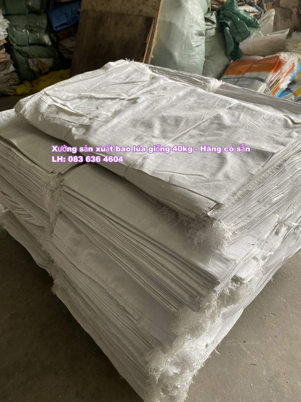 Chuyên cung cấp bao tải dứa đựng nông sản SIÊU BỀN - ĐẸP - GIÁ RẺ